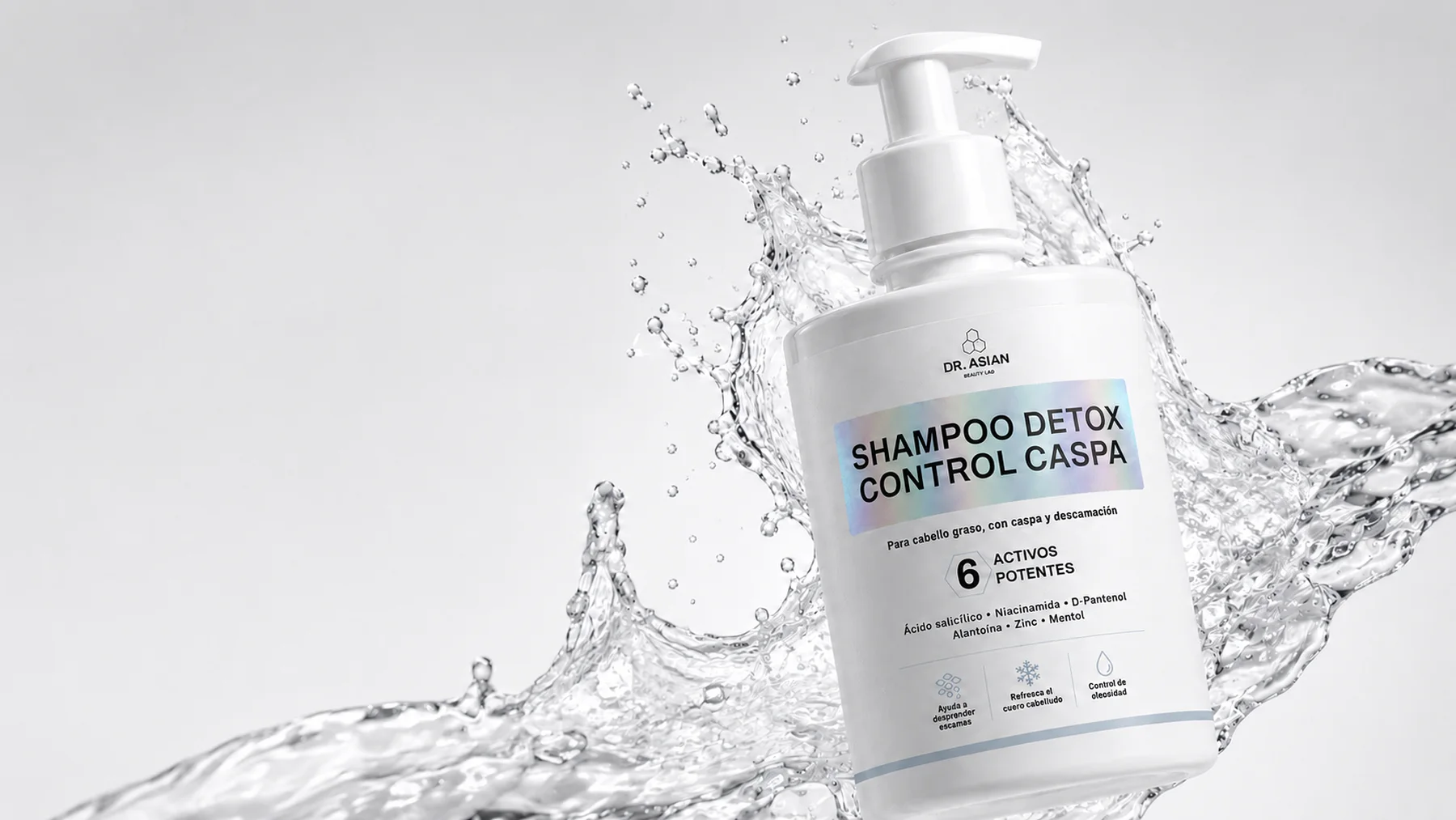 Shampoo Detox Control Caspa — Dr. Asian · Blondas Paraguay