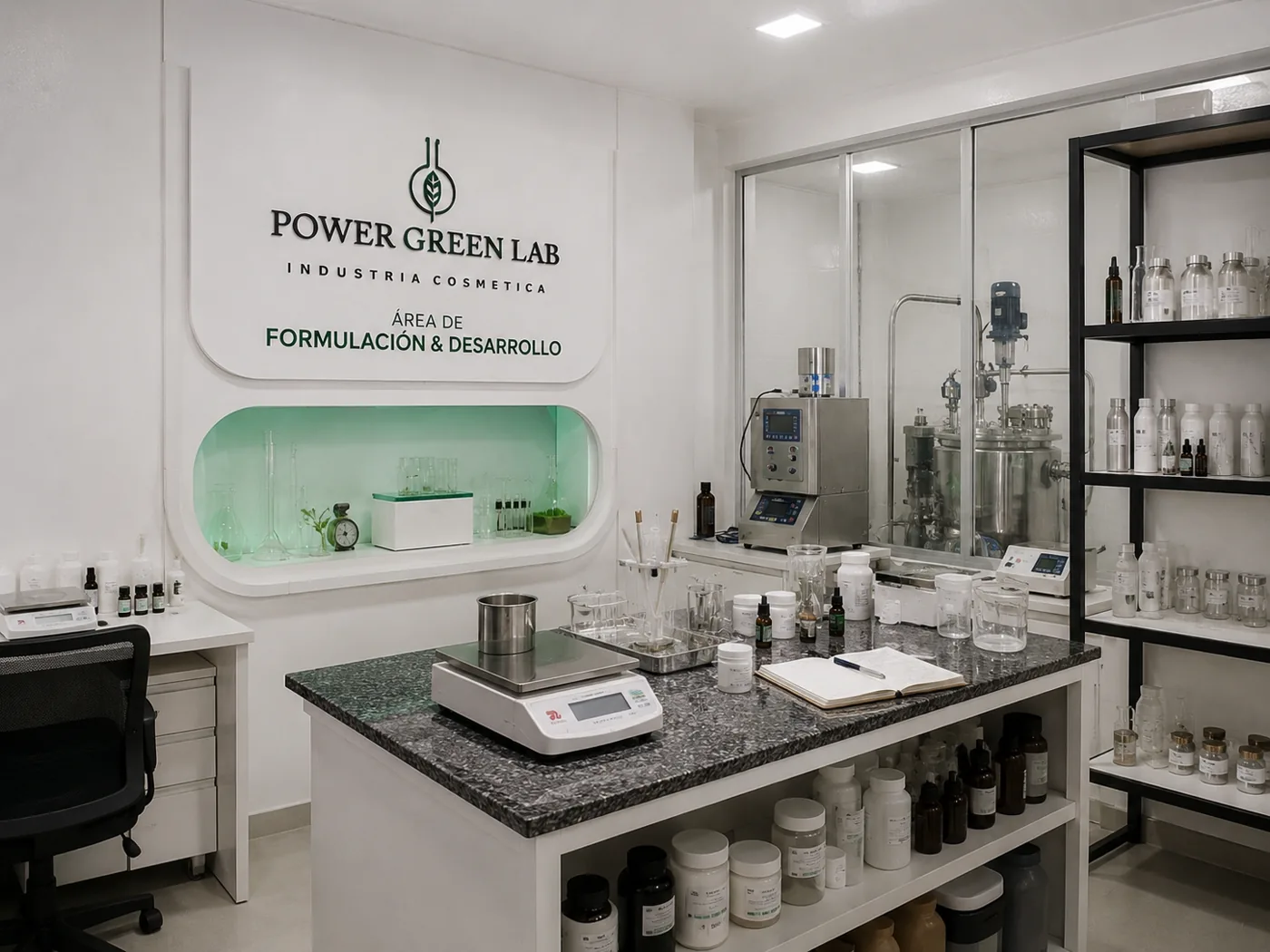 Área de Formulación y Desarrollo de Power Green Lab — Blondas Labs S.A.