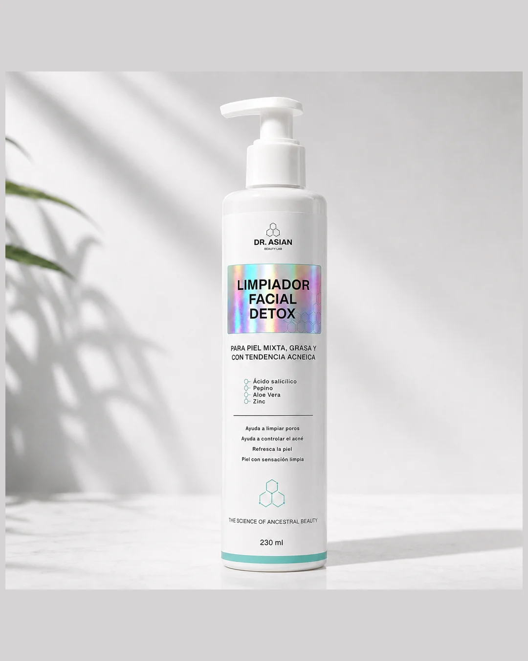 Limpiador Facial Detox para acné, poros y piel grasa — Dr. Asian · Blondas Paraguay