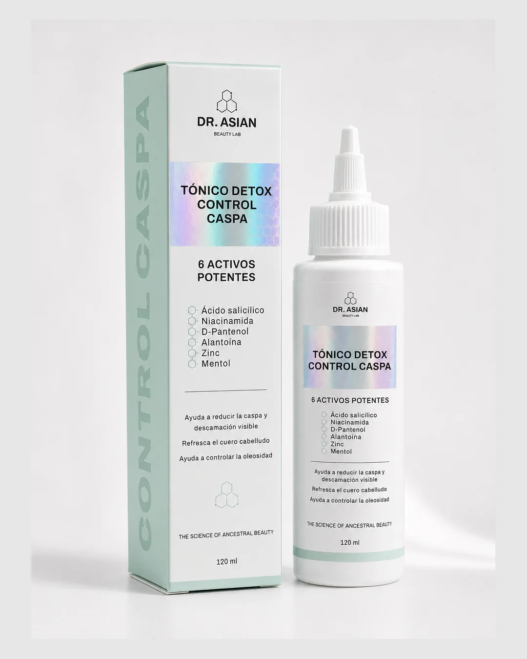 Tónico Detox Control Caspa para caspa, picazón y seborrea — Dr. Asian · Blondas Paraguay