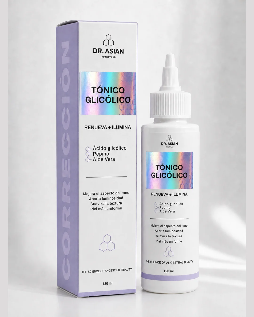 Tónico de Ácido Glicólico para manchas y marcas de acné — Dr. Asian · Blondas Paraguay